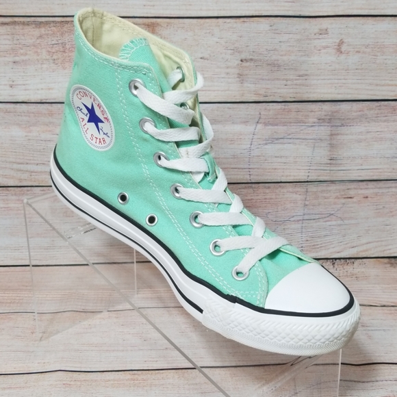 mint converse high tops